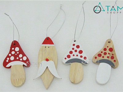 SET 4 Phụ kiện móc treo Xmas chibi